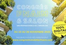Congrès FNAIM : un format 100% digital sur 4 jours Congrès FNAIM : un format 100% digital sur 4 jours
