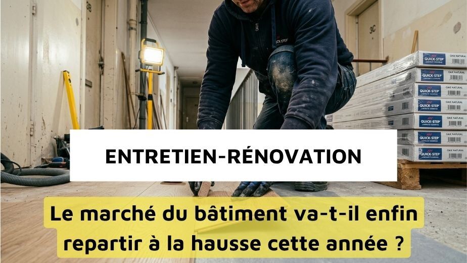 ​Entretien-amélioration du logement : le marché va-t-il se redresser en 2026 ?
