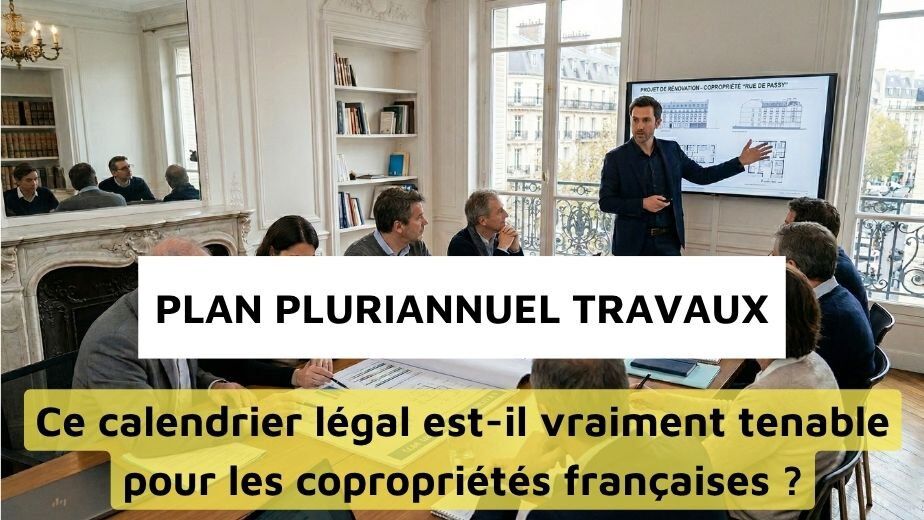 ​Plan pluriannuel de travaux : le calendrier légal en question